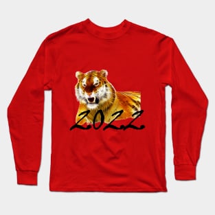 Chinese New Year of the Tiger Long Sleeve T-Shirt